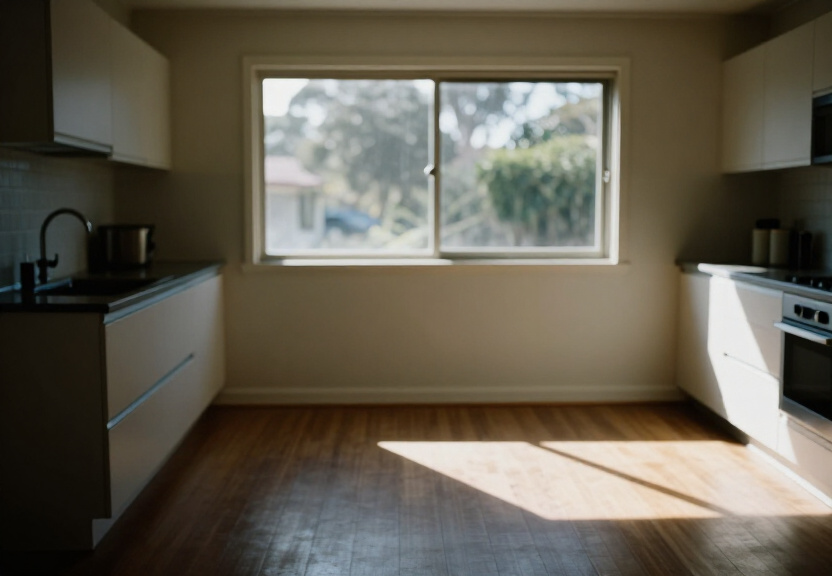 Kitchen cabinet free of cockroaches after treatment